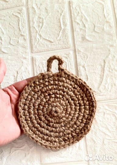 Мочалка ручной работы