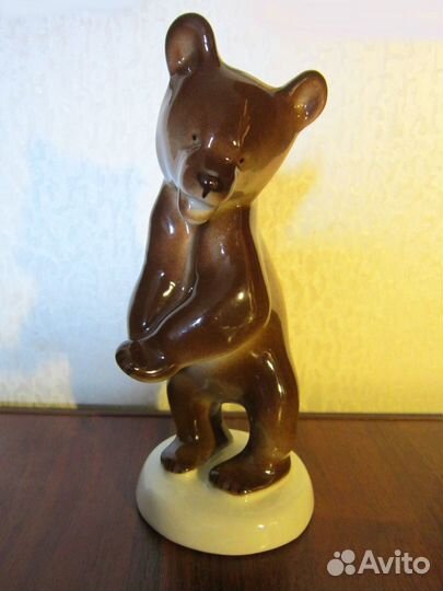 Статуэтка «Медведь». Фарфор «лфз»