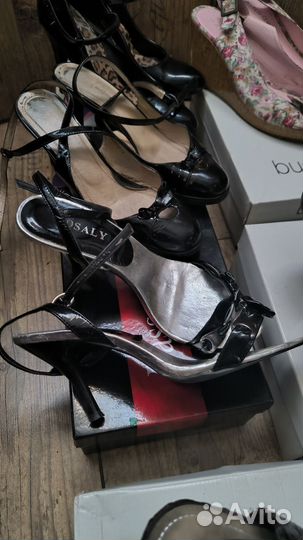 7 пар: Босоножки, туфли, ботильоны 40 р