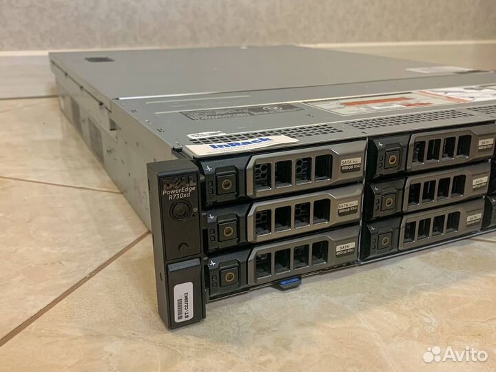 Сервер Dell R730xd 12LFF 2x E5-2690v3 16GB