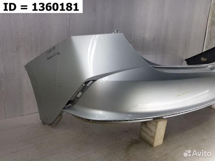 Бампер задний Hyundai Solaris Рестайлинг 2020