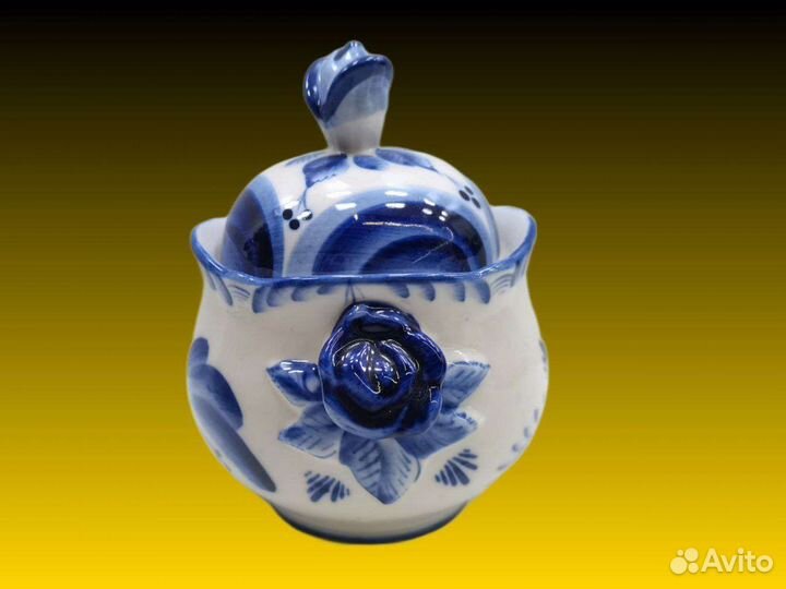 П.5830 Сахарница Гжель В ассортименте