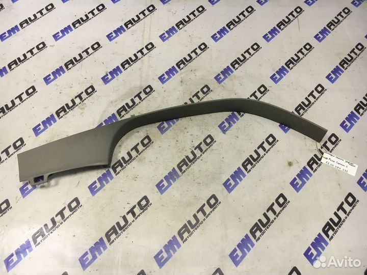Накладка порога задняя левая Рено Сценик 2