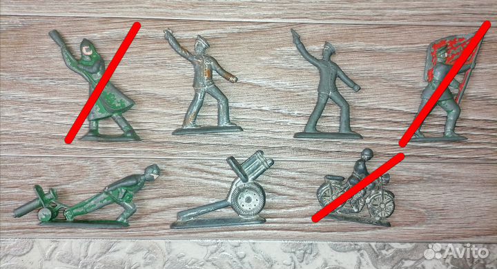 Оловянные солдатики СССР Красная конница