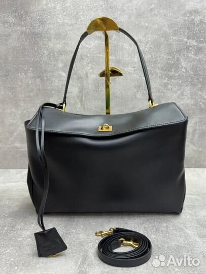 Сумка в образе Balenciaga rodeo кожа 35/25/10см