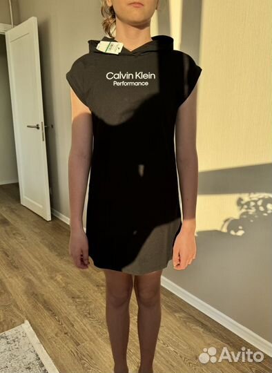 Calvin Klein 12-14 лет платье(худи) 146-159 новое