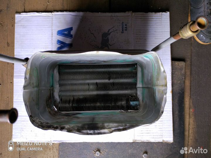 Теплообменник газовой колонки