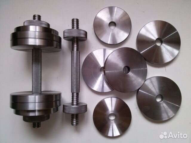 Гантели разборные