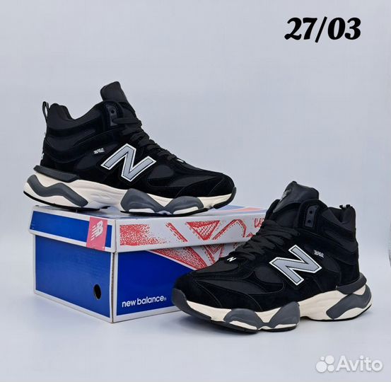 New balance 9060 с мехом