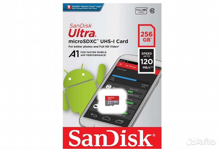 SanDisk Ultra (sdsquac-256G-GN6MN)