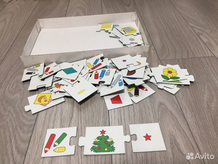 Наст игры 3+ «Цвета и формы», Маша и медведь