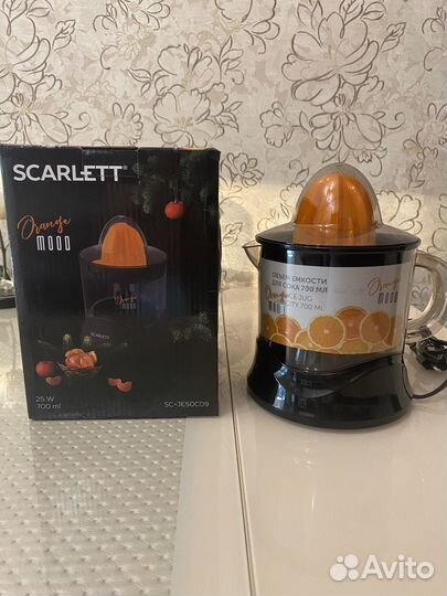 Соковыжималка scarlett новая