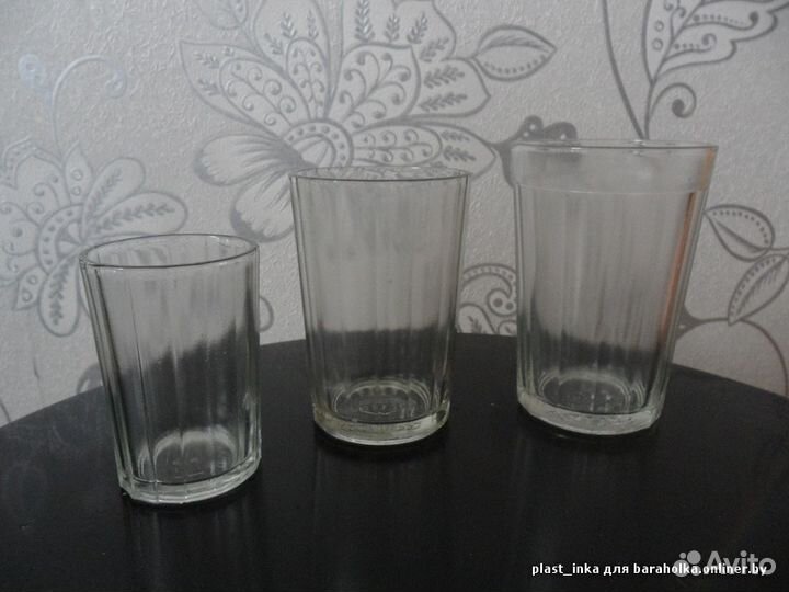 Стакан граненый 100.200мл СССР