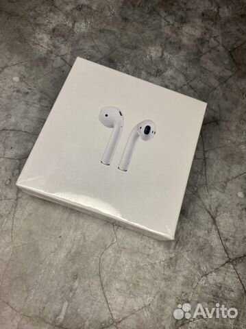 Беспроводные наушники apple airpods 2 luxe