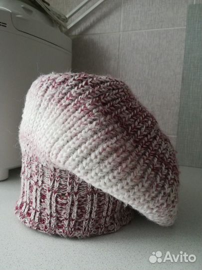 Берет вязаный
