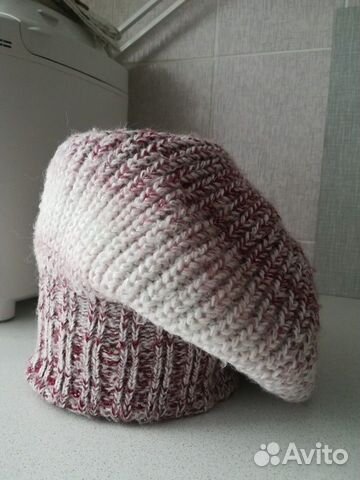 Берет вязаный