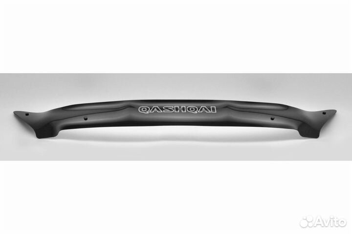 Дефлектор капота Nissan Qashqai 2006-2010 S2396