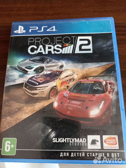 Игра для приставки ps4 Project cars 2