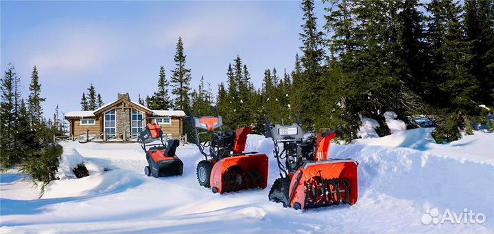 Снегоуборщики Husqvarna на выбор