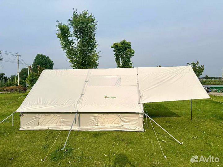 Надувной дом 8-10 местный с тентом от MirCamping