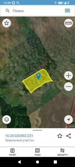 Участок 11,67 га (СНТ, ДНП)