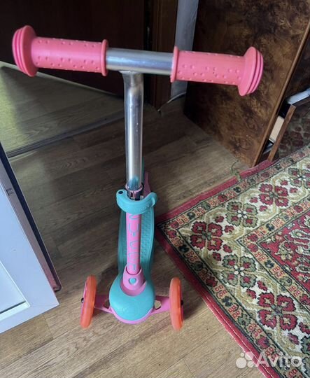 Самокат детский трехколесный бу