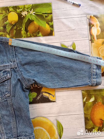 Куртка джинсовая р.92