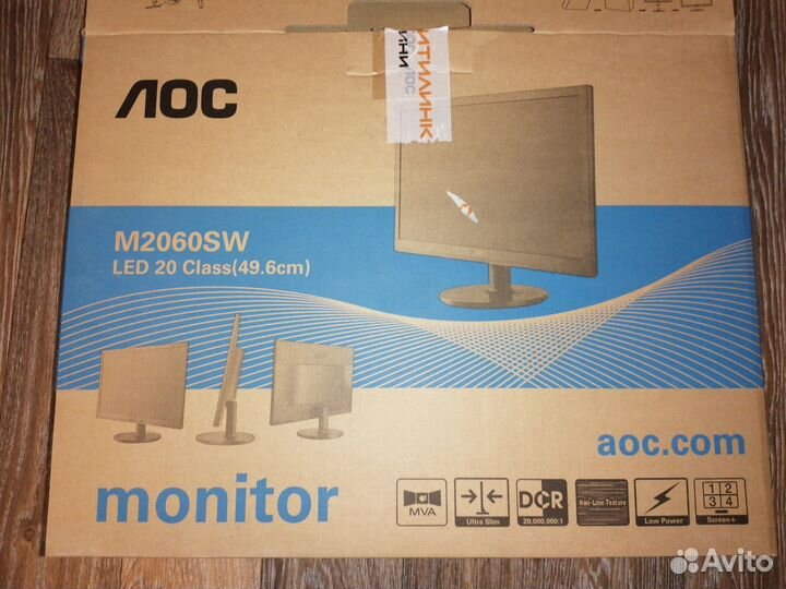 Монитор AOC M2060SW LED 20 Class (49,6cm)