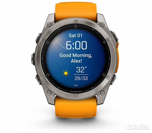 Часы garmin fenix 8 51mm amoled sapphire