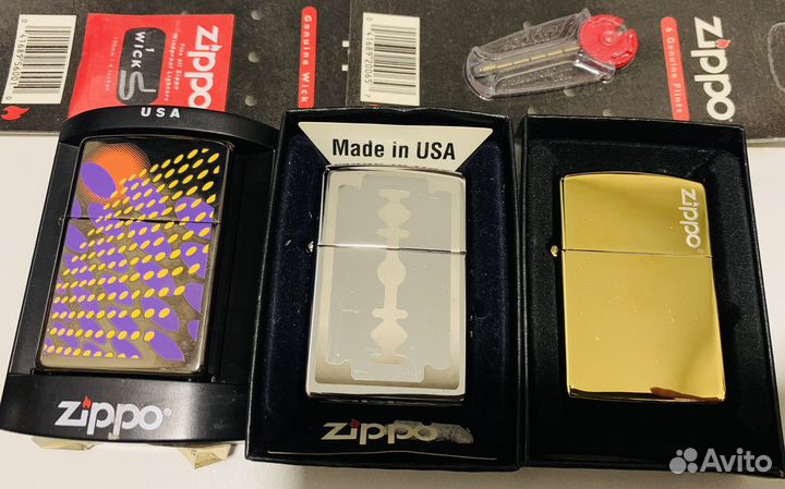 Новые оригинальные Zippo