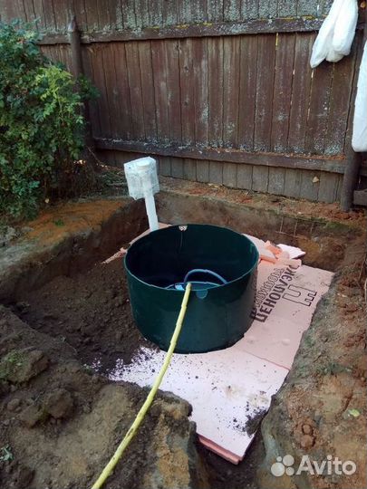 Септик с монтажом