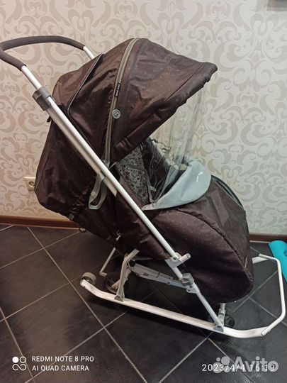 Санки коляска nika kids