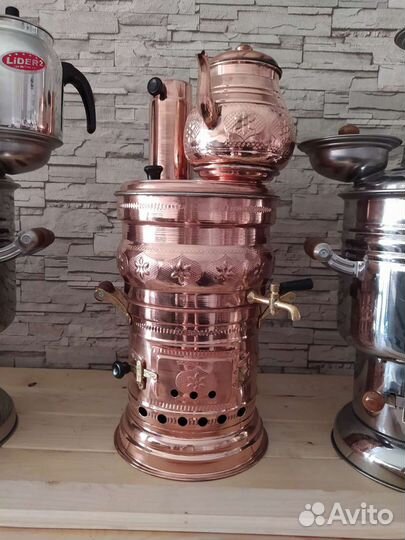 Самовар медный