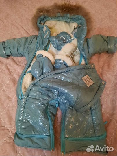 Комбенизон-конверт (трансформер)зима-весна 74-86