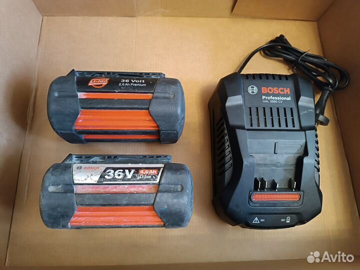 Bosch аккумулятор 36v 2,6ah 4ah