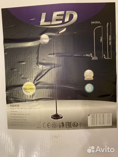 Торшер/ Лампа Globo