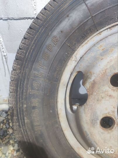 Колеса г 14 зимние с тойоэйс 6 шт