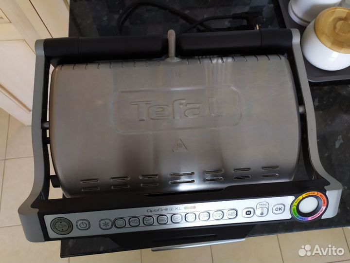 Умный электрогриль Tefal Optigrill+ XL GC722D34