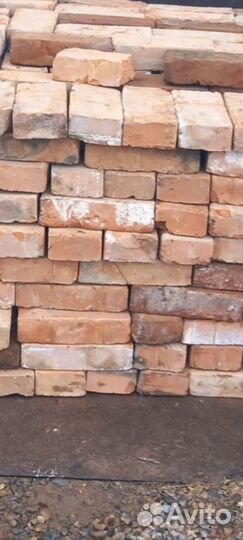 Кирпич красный бу