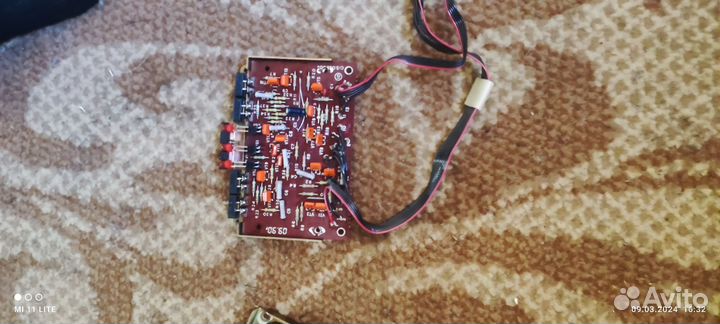 Запчасти магнитофона radiotehnika