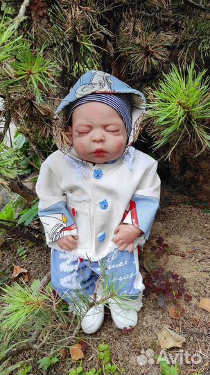 Одежда для куклы Реборн 55 см