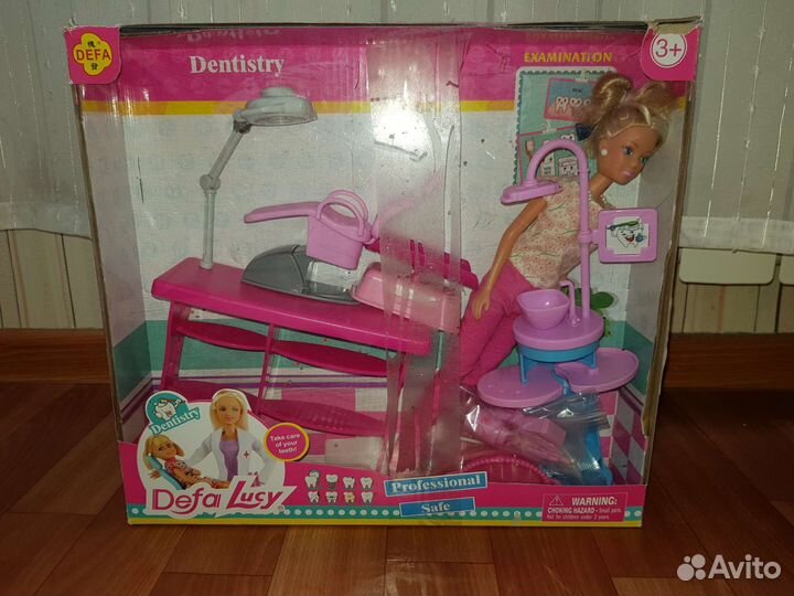 Кукла барби набор доктор