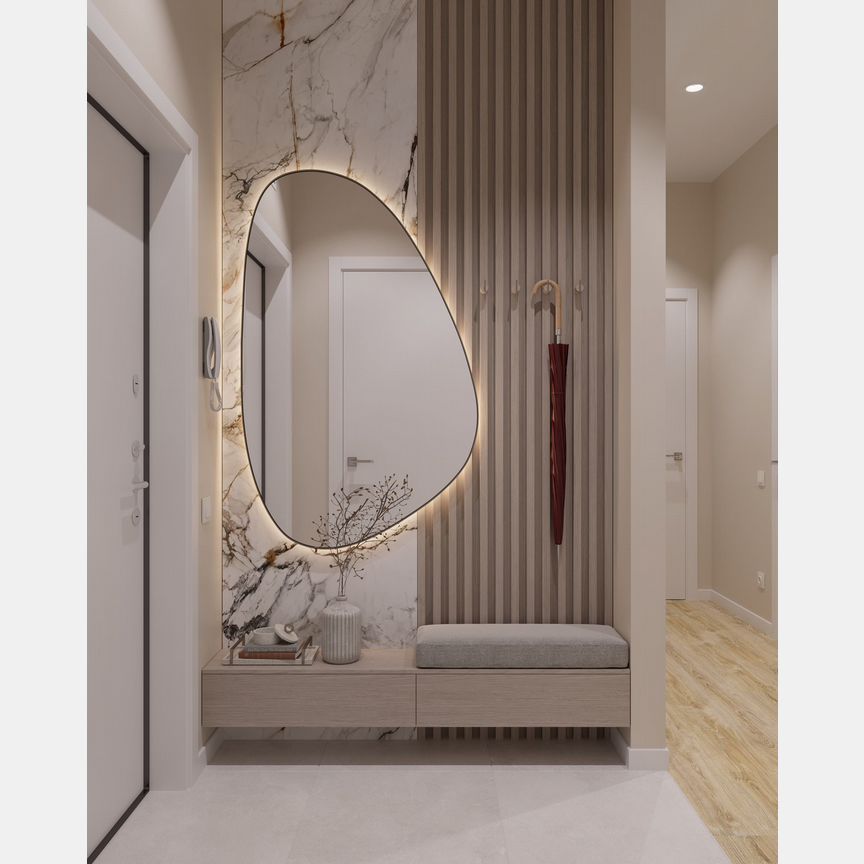 3-к. квартира, 65,4 м², 8/25 эт.