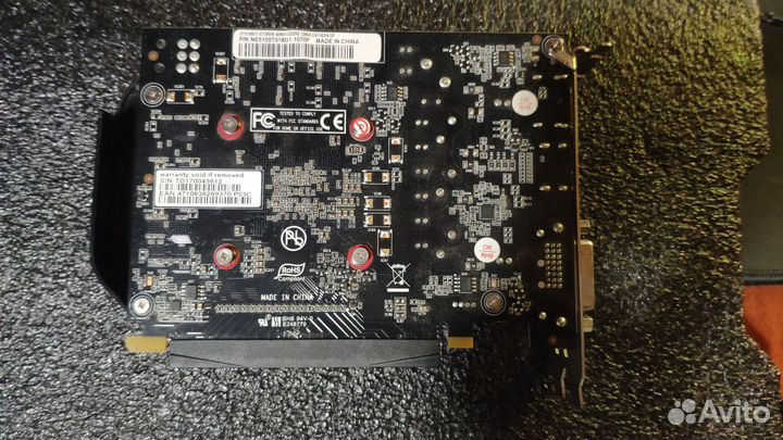 Видеокарта Palit GeForce GTX 1050 Ti StormX