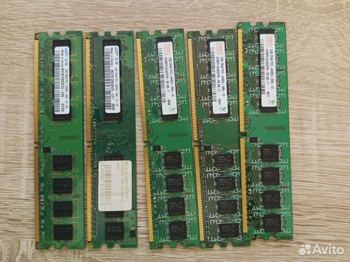 Оперативная память ddr2 1gb