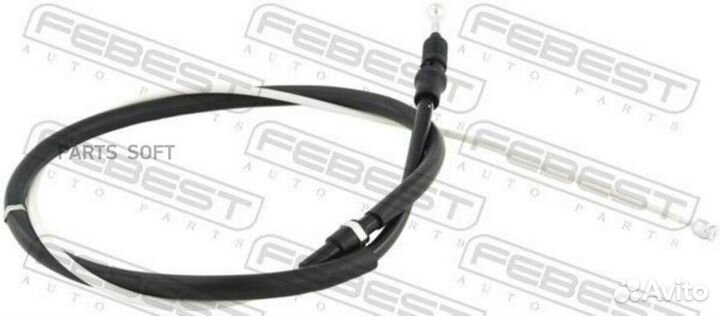 Febest 23100-jetvir трос ручного тормоза volkswage