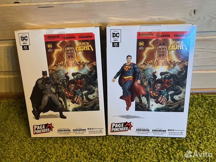 Фигурки коллекционные DC, Superman, Batman