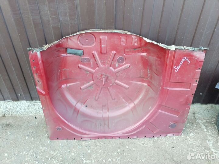 Пол багажника Renault Sandero 2