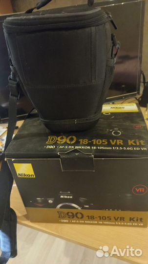 Зеркальный фотоаппарат Nikon D 90 AF S 18-105