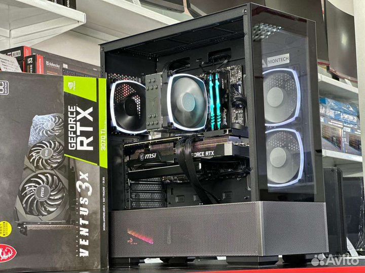 Новый комп игр i5 13400/rtx 3070ti/озу 26